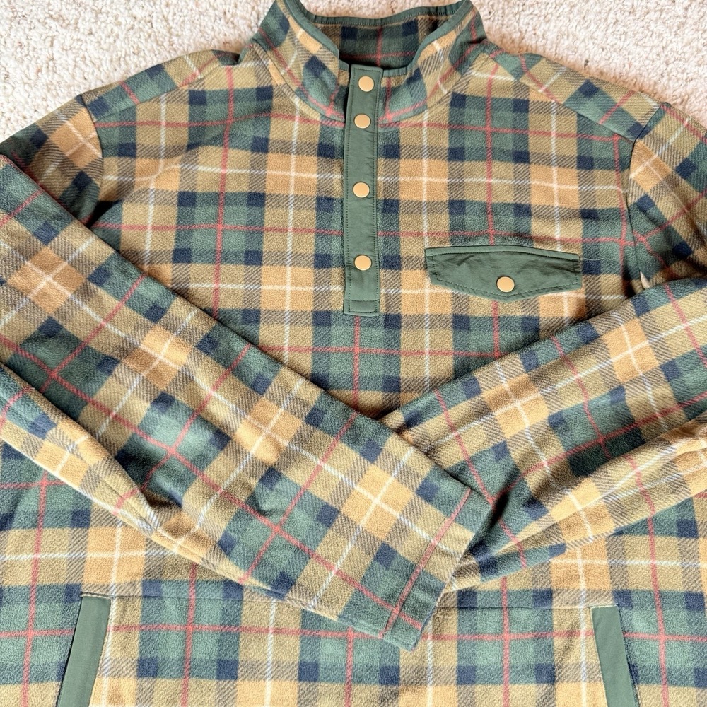 Plaid Zip-Up Sweater for Men